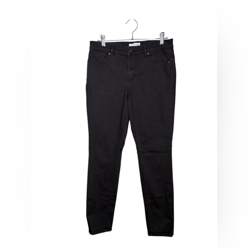 Loft jeans modern skinny black size 6